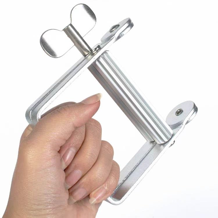 Toothpaste Squeezer, Full Metal Tube Squeezer Toothpaste Dispenser Tool Multi...