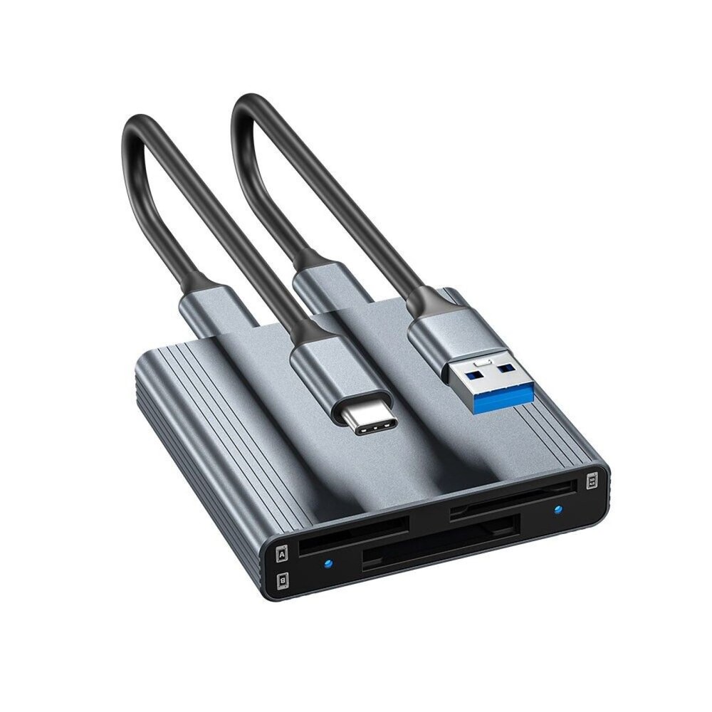 3 in 1 Card Reader USB 3.1 Gen2 10Gbps For CFexpress Type A / B/SD Memory Card D