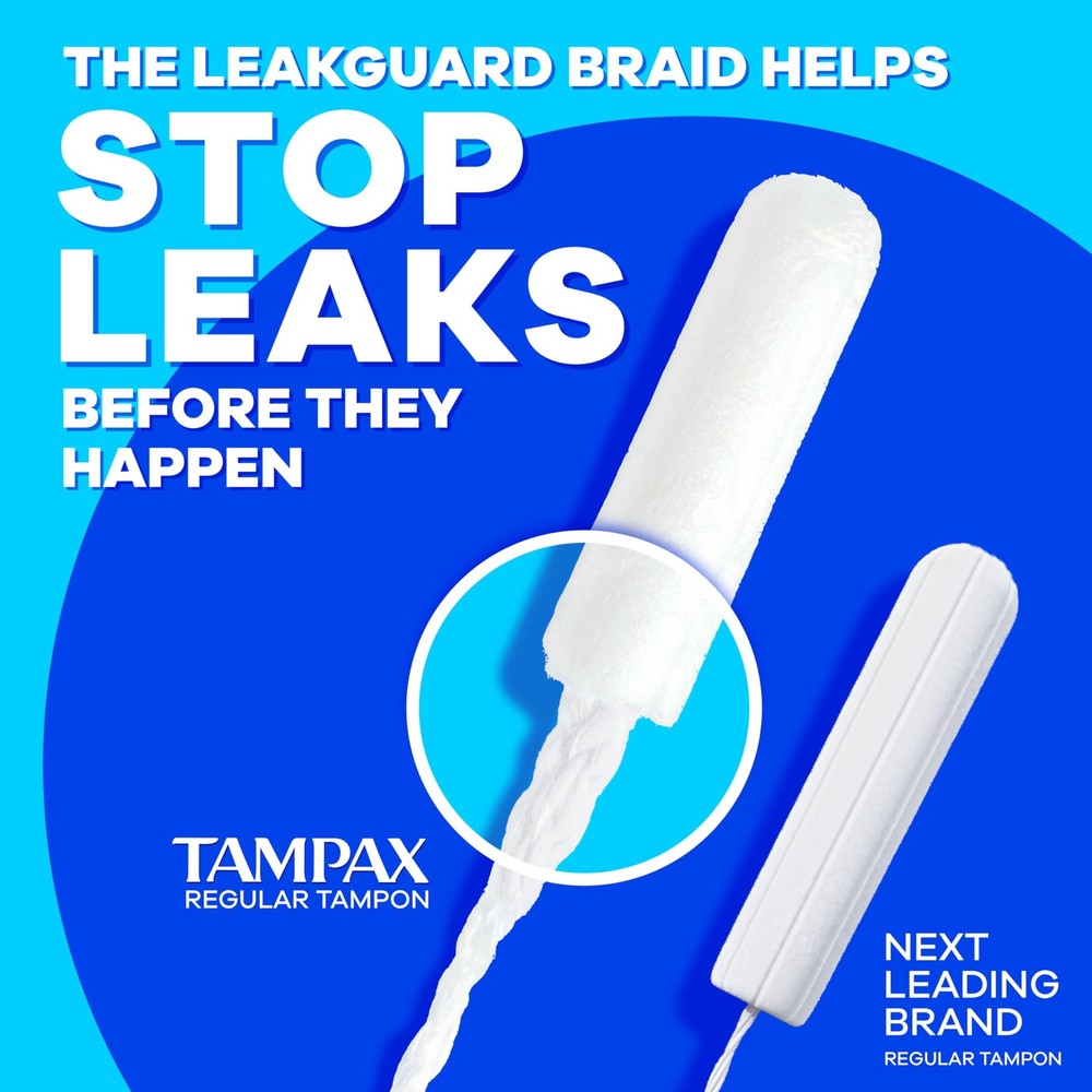 Light Absorbency Tampons with LeakGuard, Unscented, 36 Count