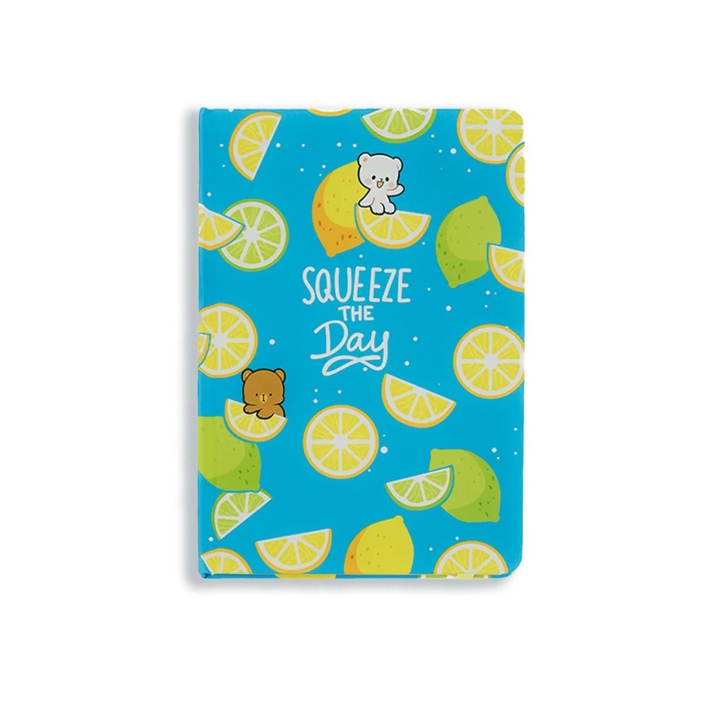 Milk Mocha Bear: Squeeze the Day - Dot Grid Notebook