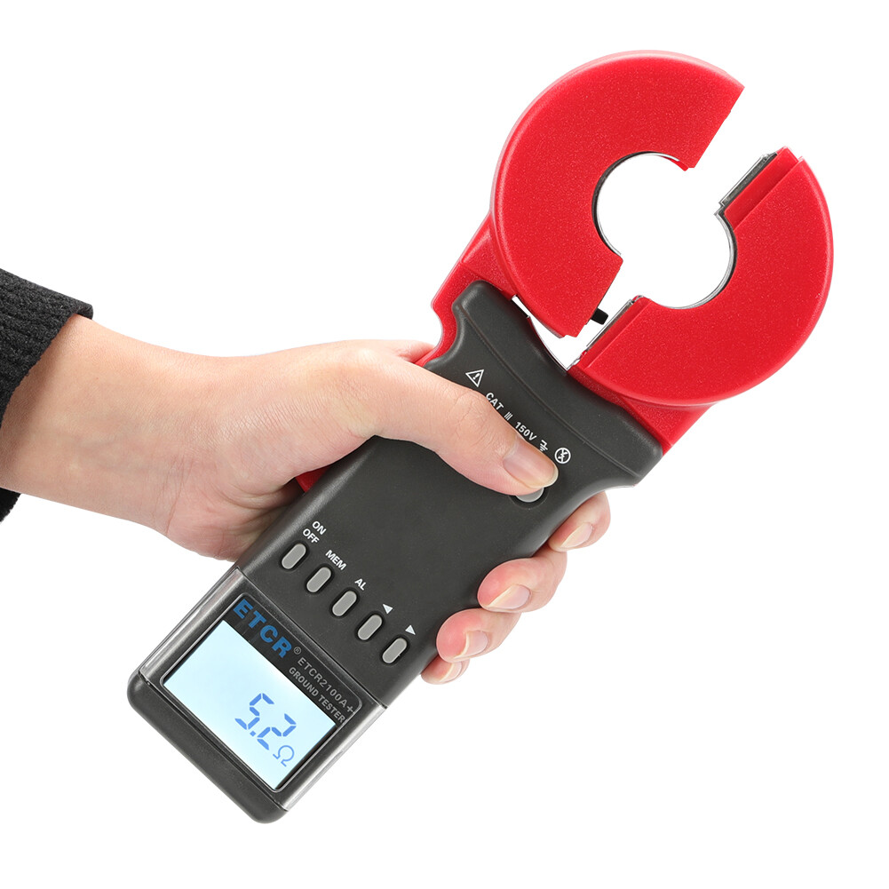 Ground Earth Resistance Tester Earth Resistance Tester Digital Clamp On Ground