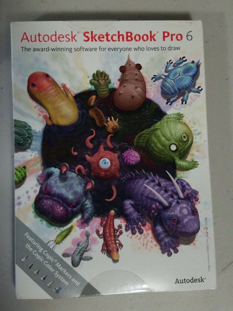 Autodesk SketchBook Pro 6 for PC, Mac - 732E1AH511B1001