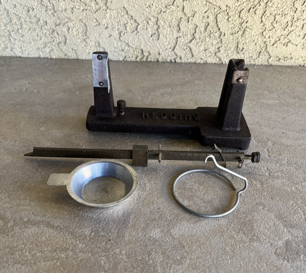 Vintage Redding Powder & Bullet Scale *No Box