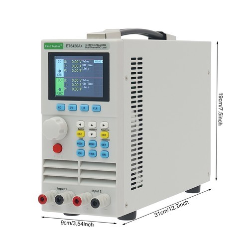 Programmable Electronic Load Tester, Electronic Load Tester with Dual Channel