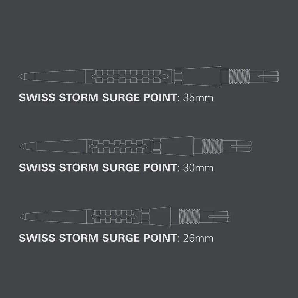 Swiss Storm Surge Points by Target