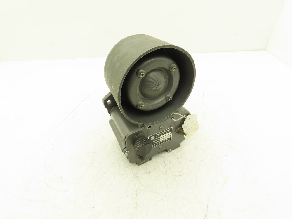 Atkinson Dynamics AD-27A Industrial Intercom Loudspeaker w/Call Button 120V