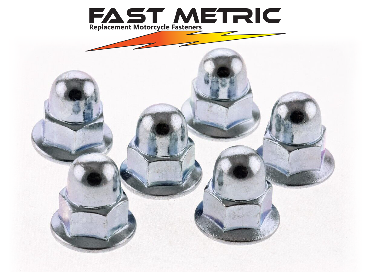 Metric M8-1.25 Cylinder Cap Nuts/Acorn Nuts - ZINC Plated