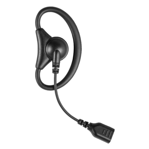 D-Ring Adjustable Earpiece for Snaplock 1-Wire 2-Wire 3-Wire Connector Radios