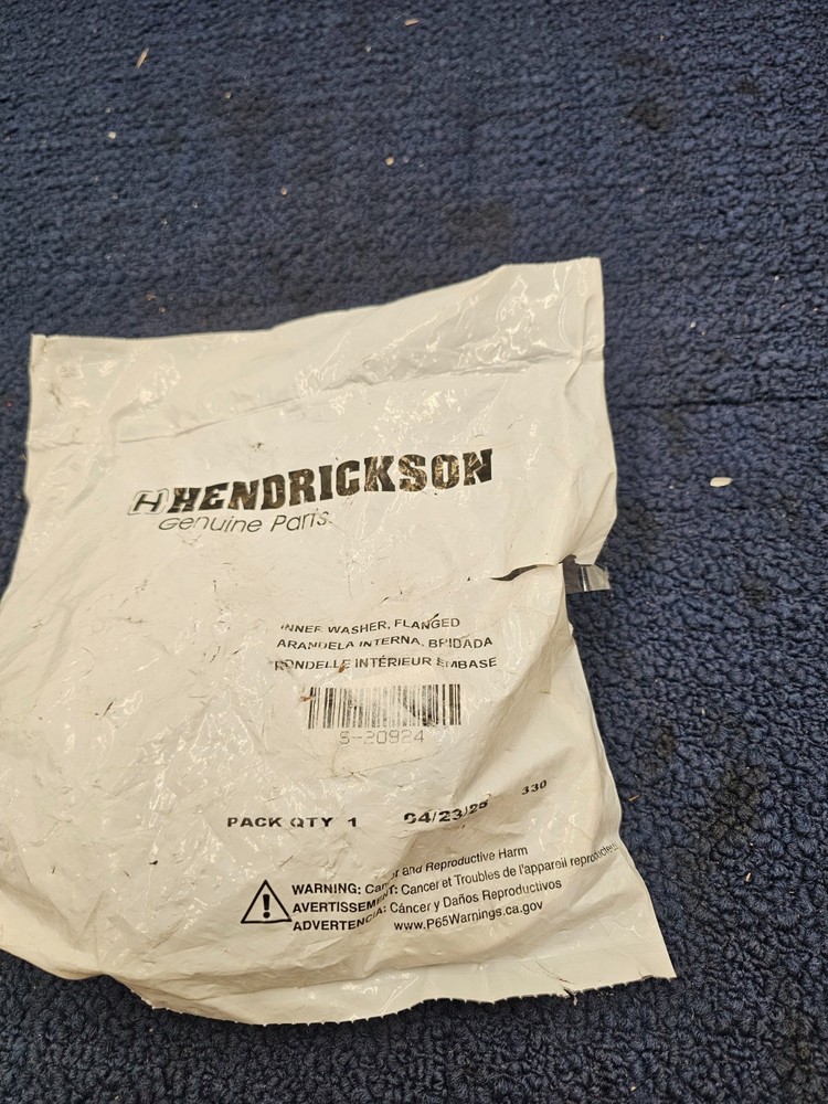 HENDRICKSON S-20924: 4" Flanged Inner Alignment Washer Concentric Collar