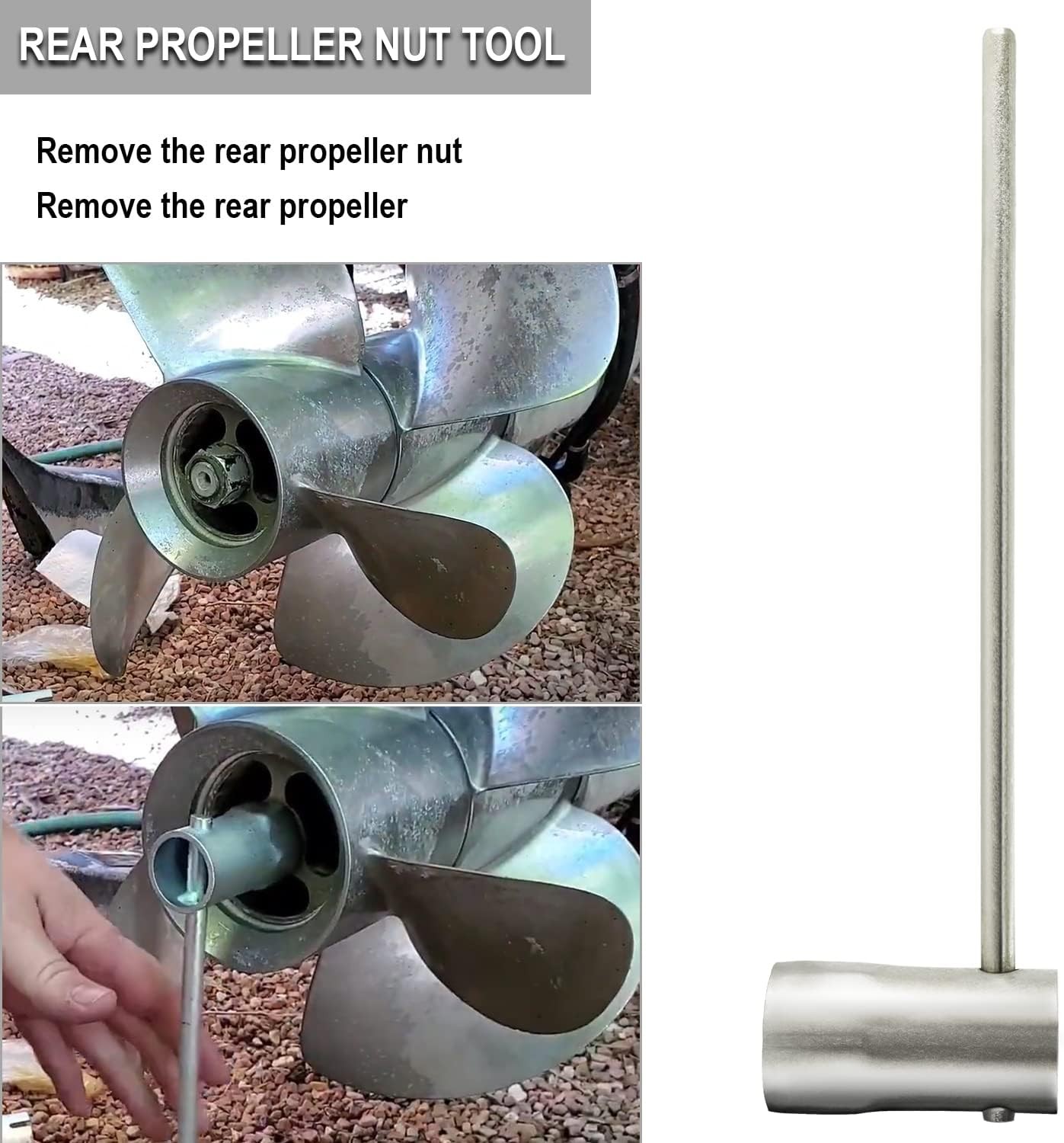 For Volvo Penta DPS Duo Prop D F I 3855516 Propeller Wrench Removal Install Tool