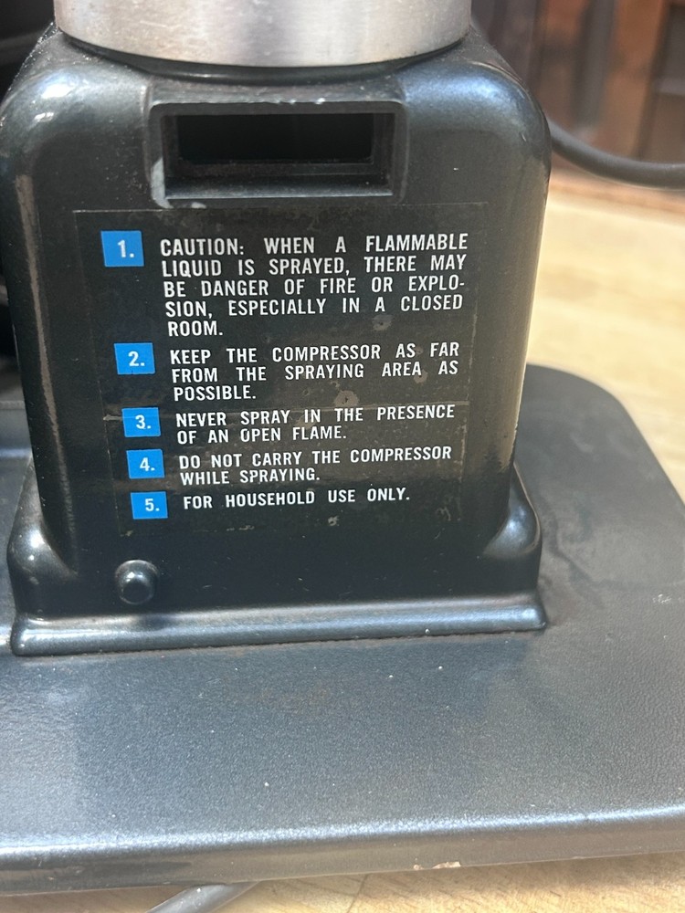 K.J. Miller Corp. Model 2000 Air Brush Compressor Works