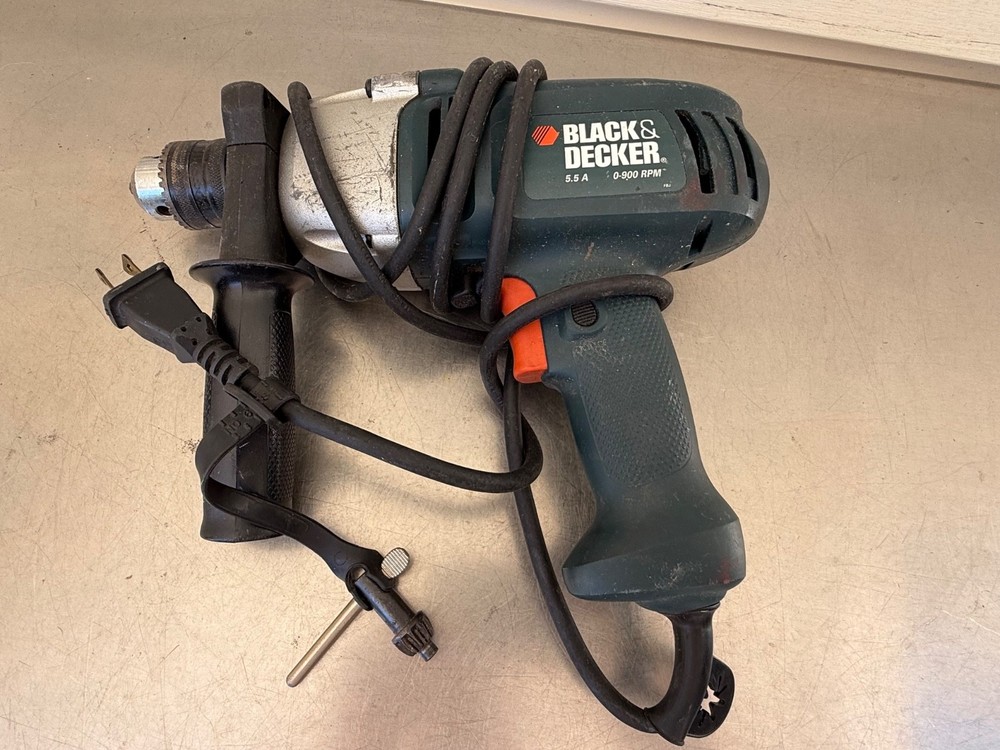 Black & Decker Hammer Drill DR600 Working   #G-9