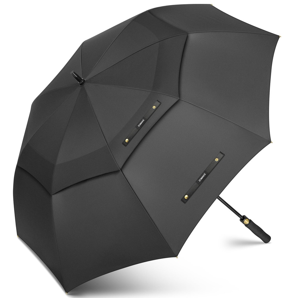 ZOMAKE Golf Umbrella Windproof, Extra Large Oversized Heavy Duty Double Canopy