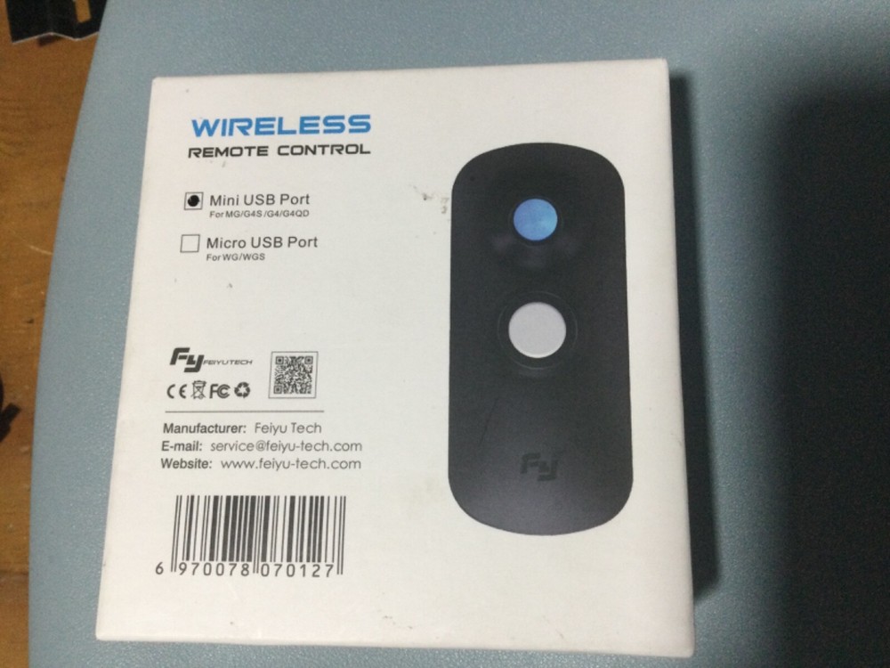 2.4G Mini Wireless Remote Control With Receiver & cable For G4S Gimbal JoyStick
