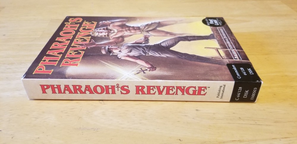 Pharaoh's Revenge Commodore 64 C64 Game in Box Tested