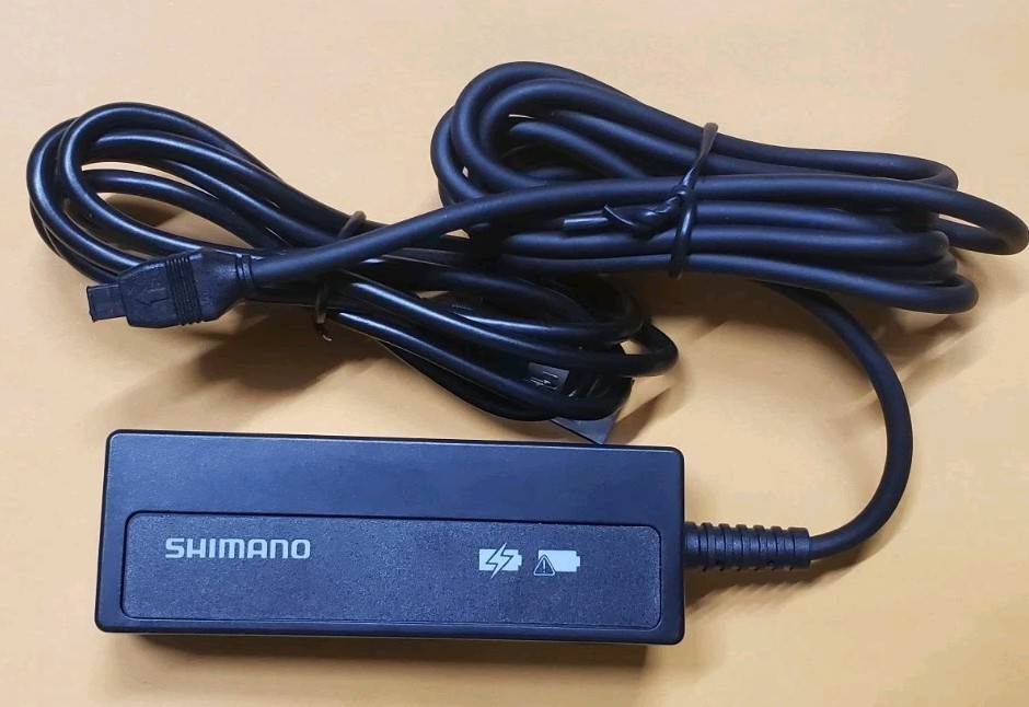 🔥Shimano SM-BCR2 Di2 Battery Charger For Internal Battery USB Charger Black