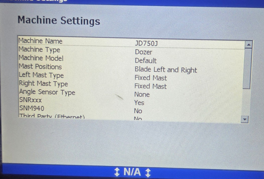 Trimble GCS900 GPS Machine Control CB460 Dozer Display, MS990 Cable