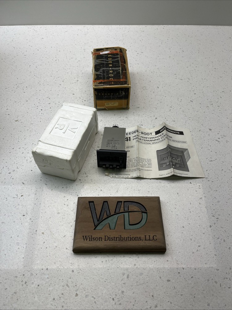 744195-221 Veeder Root High Performance Predetermining Counter 115VAC