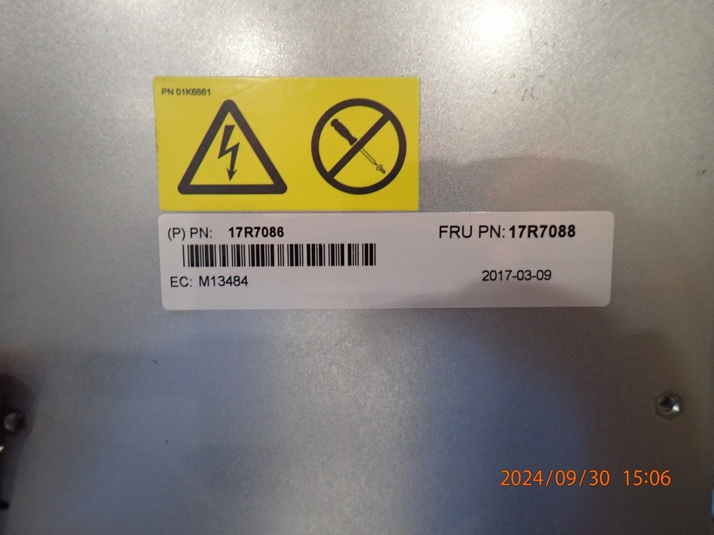 IBM 17R7088 System Controller Assembly Drive Module I/G-6