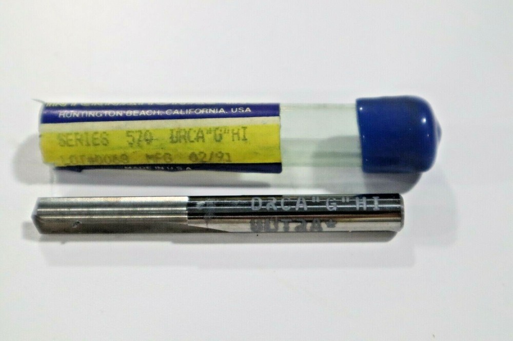 SIZE "G"  CARBIDE DRILL, 2 FLUTE            B363