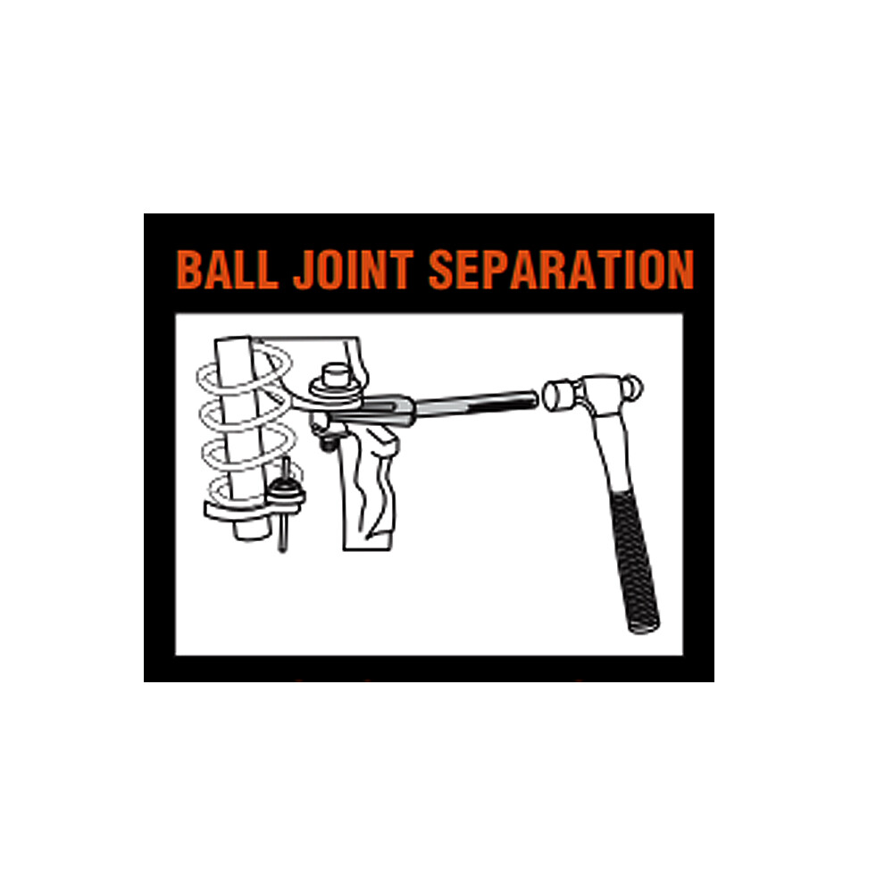 5pc Astro Pneumatic Pickle Fork Ball Joint Removal Tool Separator Set Kit 78807