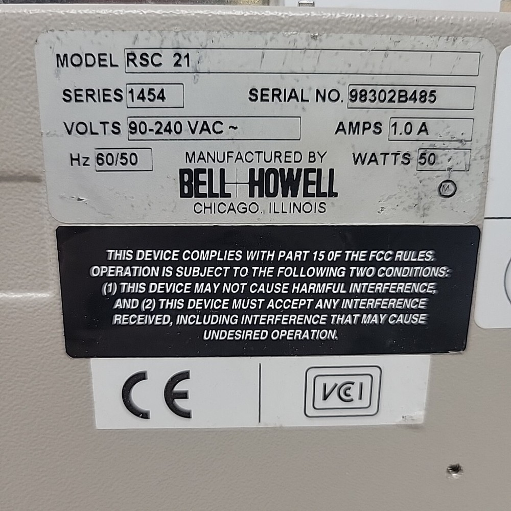 Bell Howell RSC-21 Remote Scsi Controller
