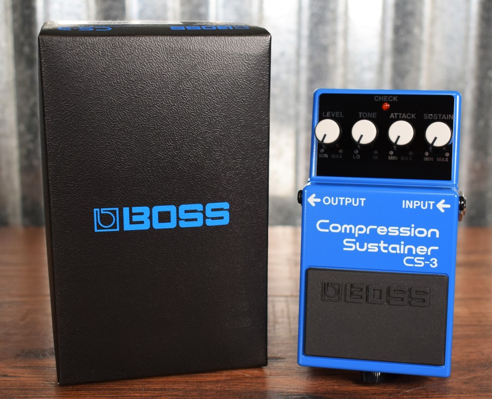 Boss CS-3 Compressor Sustainer Guitar Effect Pedal
