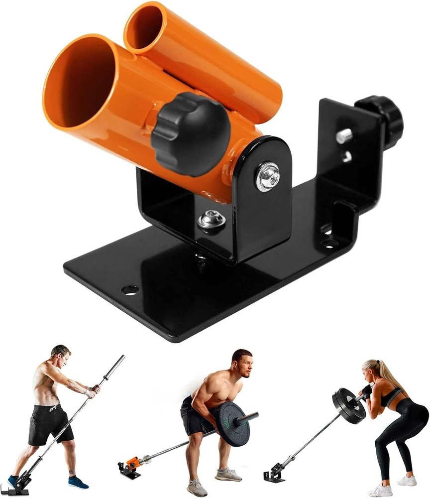 Exercise Machine Adjustable T Bar Row Attachment, D Row Handle/Landmine Handl...