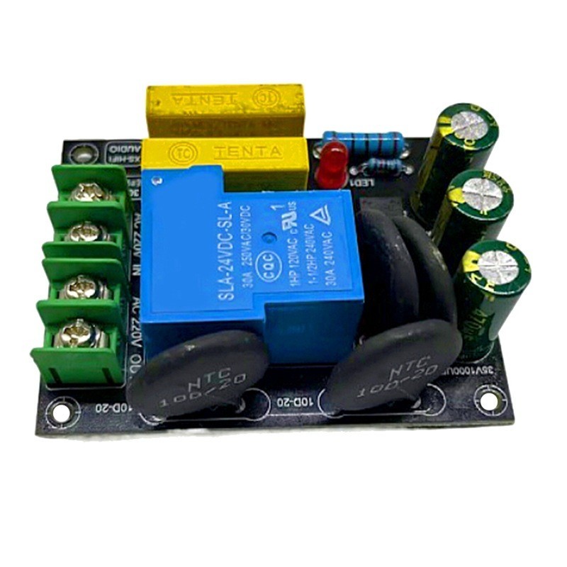 Soft Start Power Board for Amplifiers 2000W Load with Surge Control Features