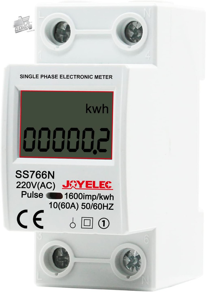 2 pcs SS766N electricity meter, power consumption meter, D meter