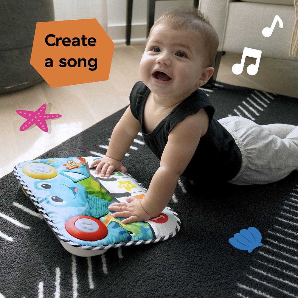Baby Einstein Ocean Explorers Neptune's Kick & Explore Musical Medium, Blue