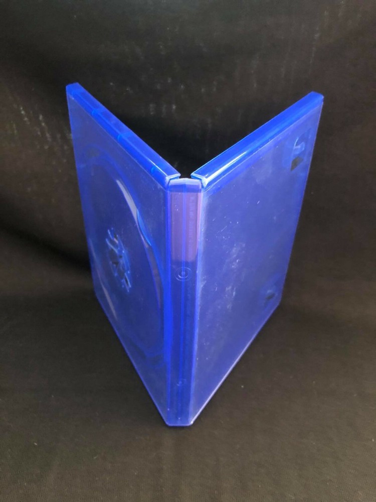 PS4 OFFICIAL BLUE GAMING COVER / CASES SINGLE DISC - 14MM - QUANTITY 4 ONLY