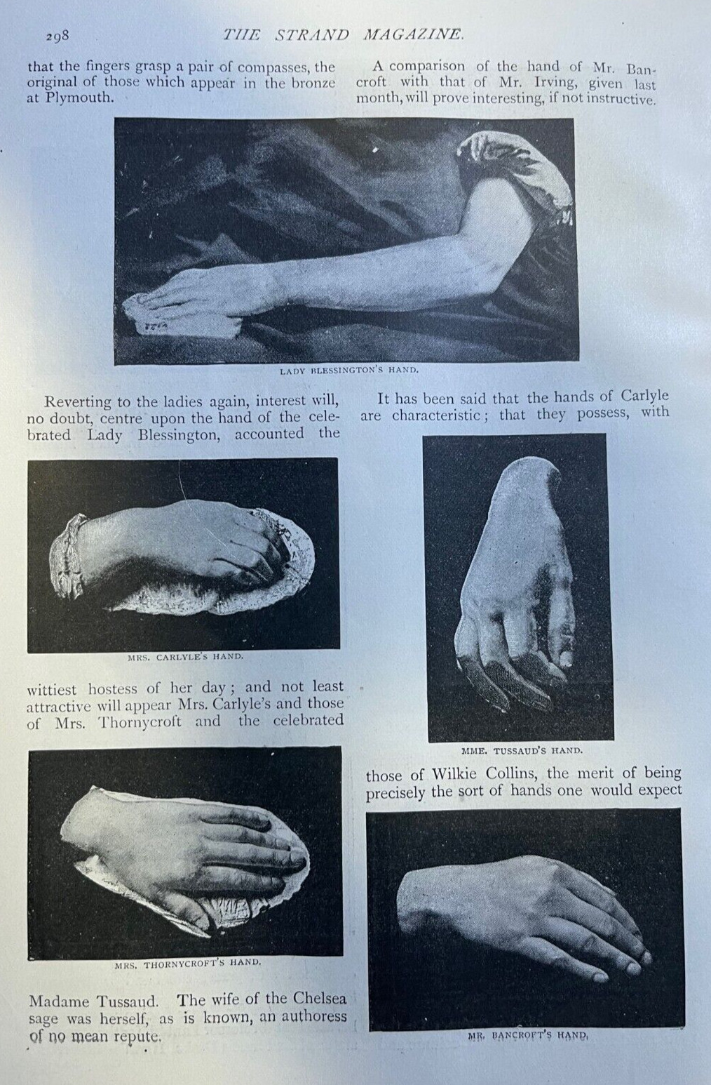 1903 Hands illustrated