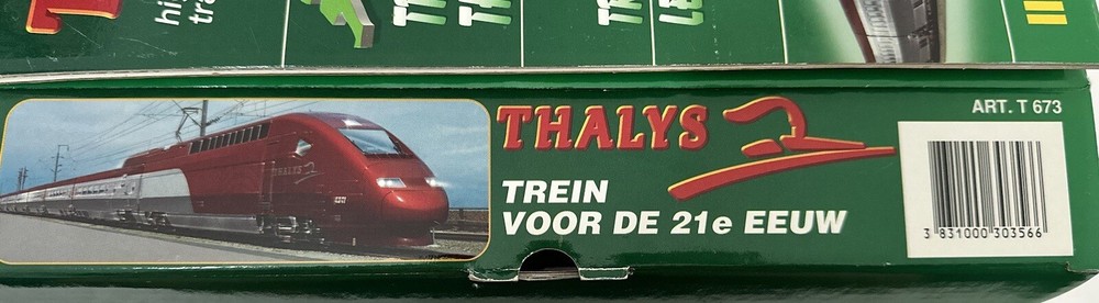 MEHANO Train Line HO Scale Passenger Train Set Thalys #2
