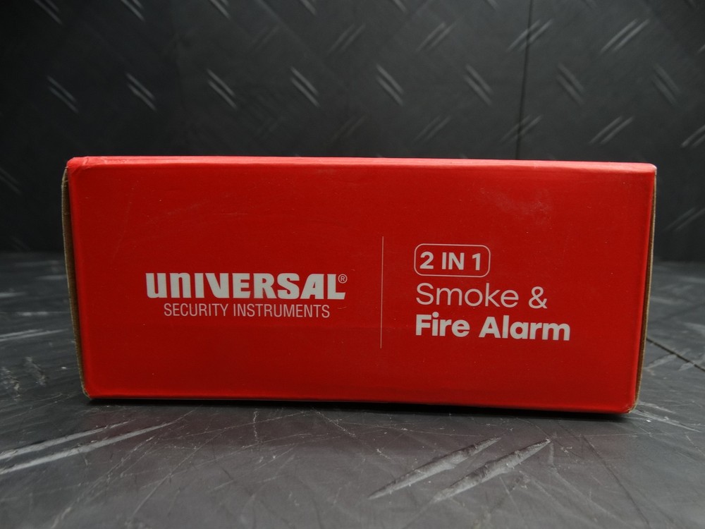 Universal Security Instruments 10-Yrs Battery Powered Mini Smoke & Fire Detector