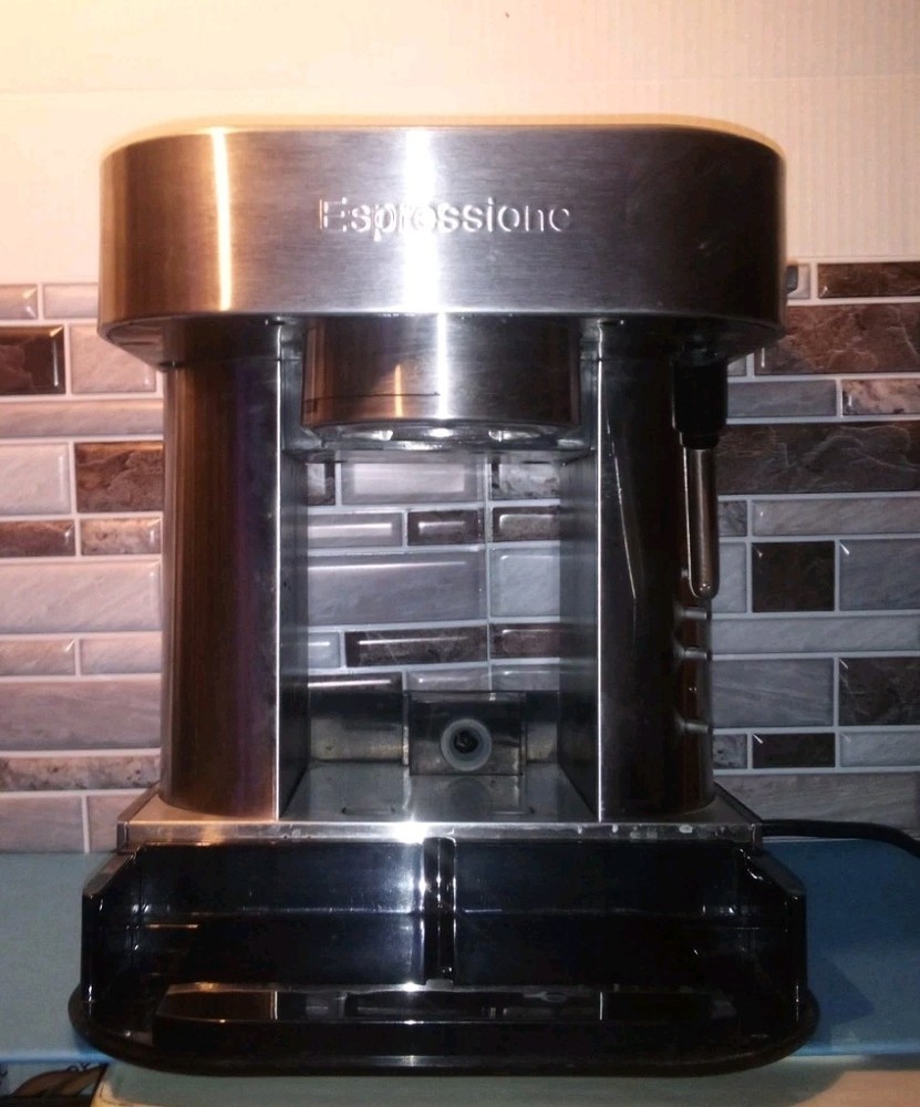 Espressione EM-1020 Stainless Steel Automatic Pump Espresso Machine/Coffee Maker