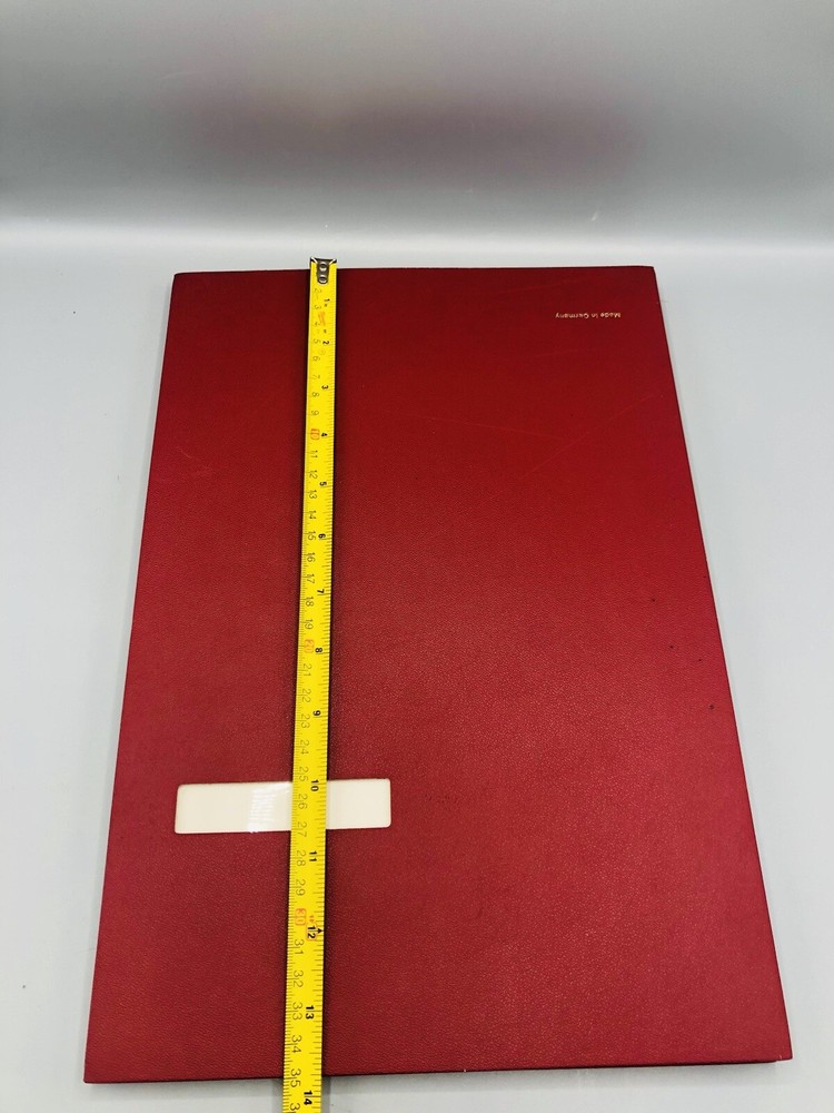 Vintage German Signature Book Document Folder