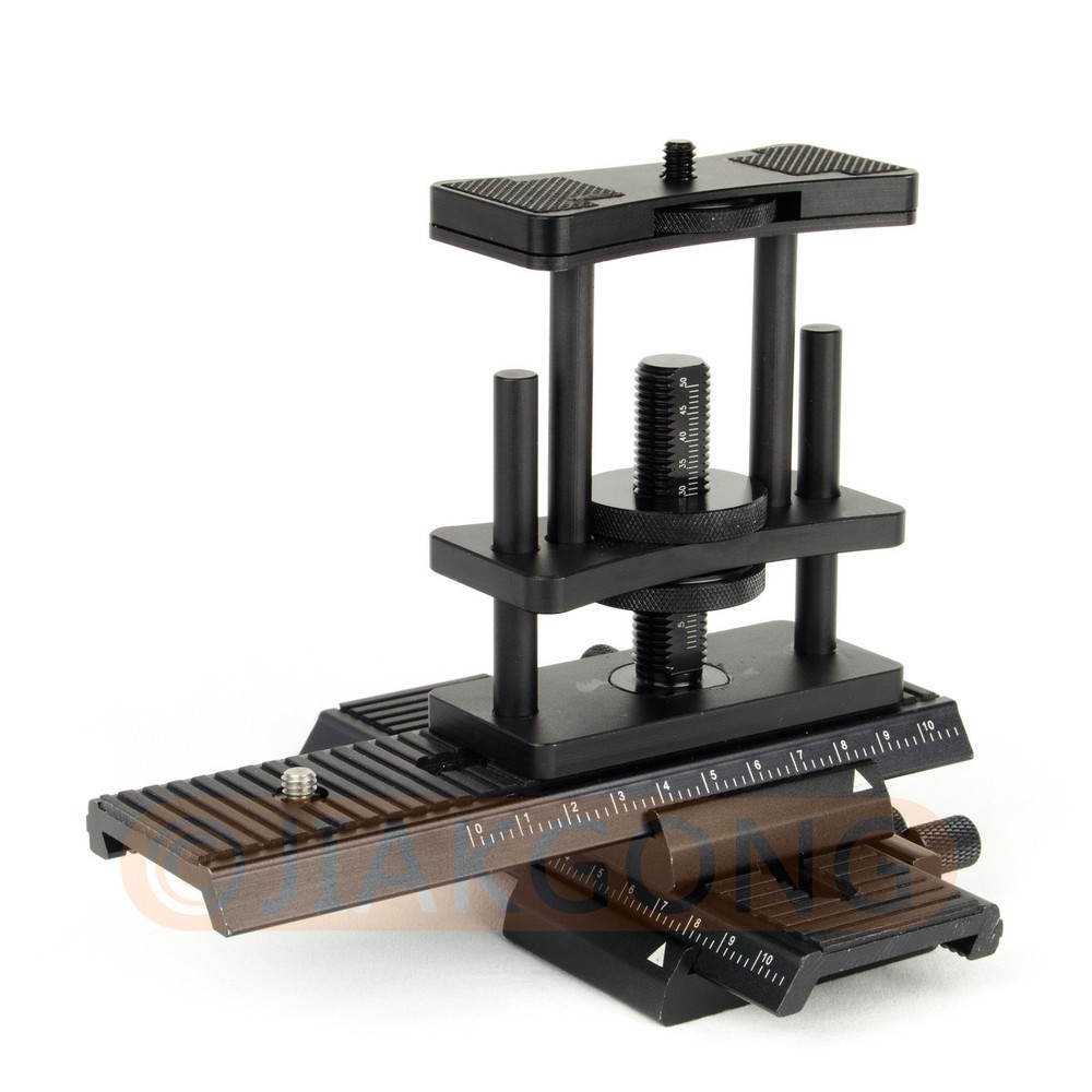 DSLRKIT 6 way Macro Shot Focus Rail Slider UP Down right left forward backward