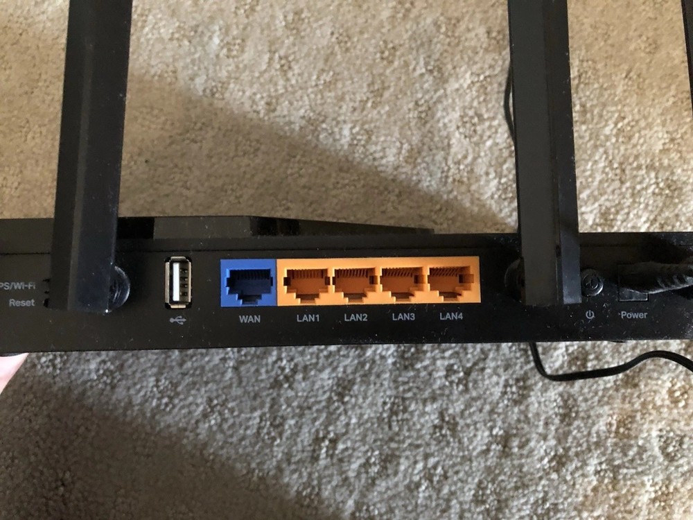 Motorola Cable Modem And TP-Link WiFi 6 Router