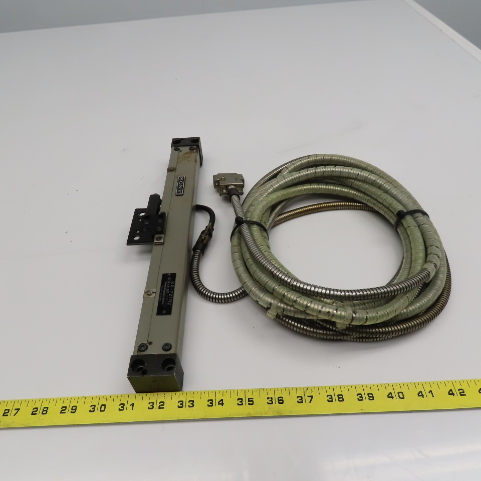 Sony Magnescale SR-721RD Linear Encoder Scale 200mm 10' Cable