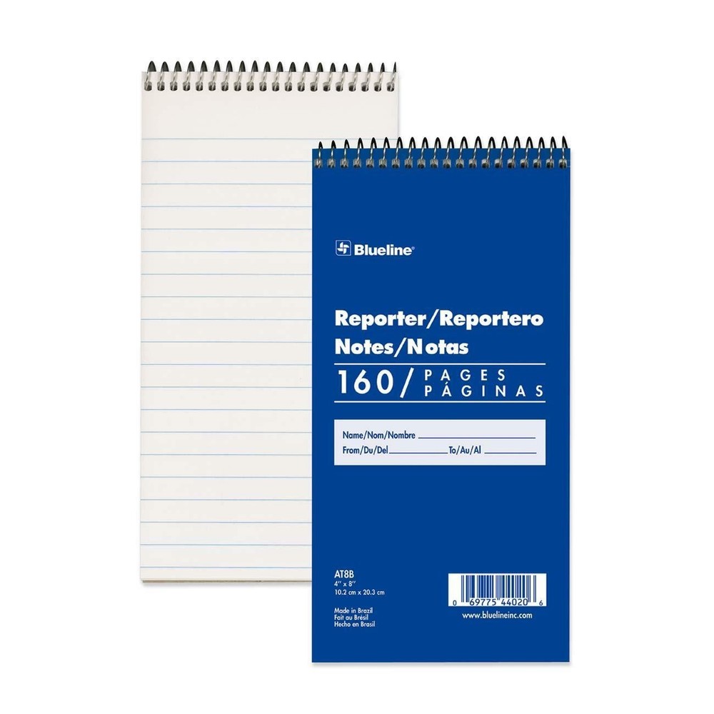 Blueline Reporter Notebook (at8b)
