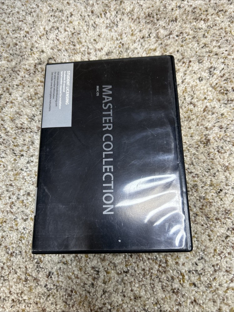 Adobe Creative Suite Master Collection CS4 Mac OS Student Licensing *read*
