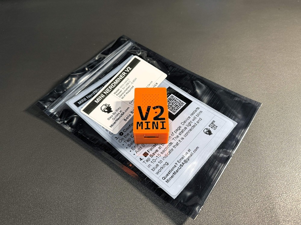 Mini NerdMiner V2 – Cluster Pack (4-Miner Setup)