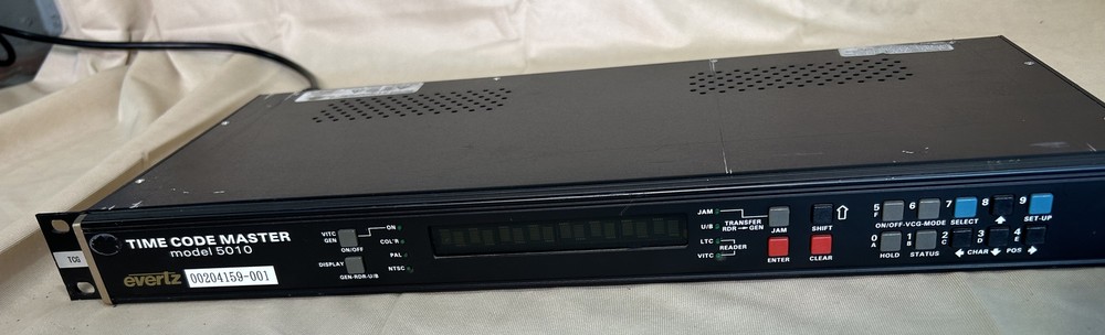 【Energization Checked】evertz◆5010/Timecode Generator