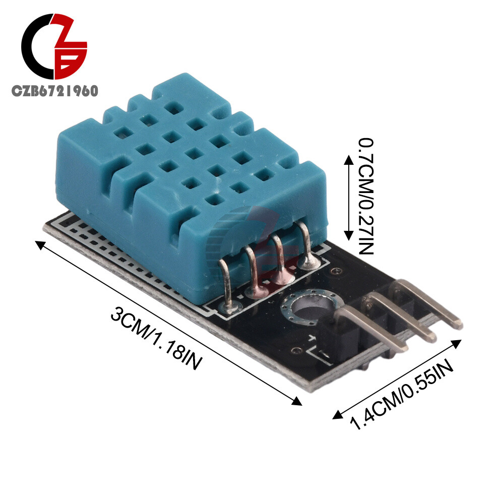 DHT11 Sensor Temperature and Humidity Module Sensor Board With wire 0~50℃ ±5%RH