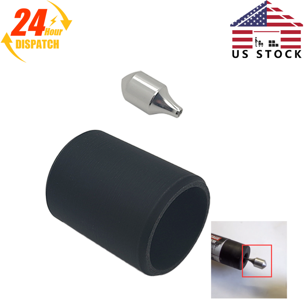 For Harbor Freight Powder Coat Gun DIFFUSER/MIXING TUBE COMBO