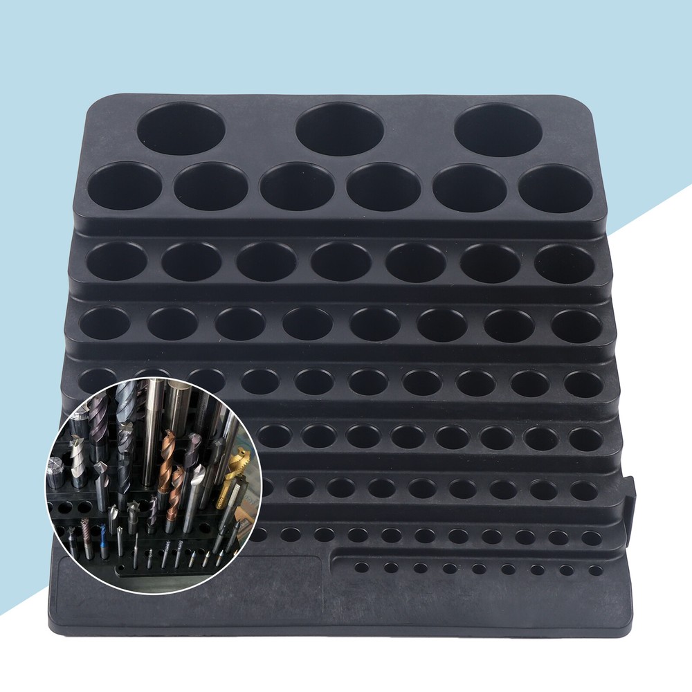 PP Storage Box Organizer CNC Milling Tool Placement Organizer Large capacity