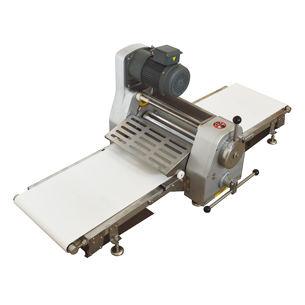 110v 400w Bench Model Reversible Dough Sheeter Foldable Pastry Machine 15in