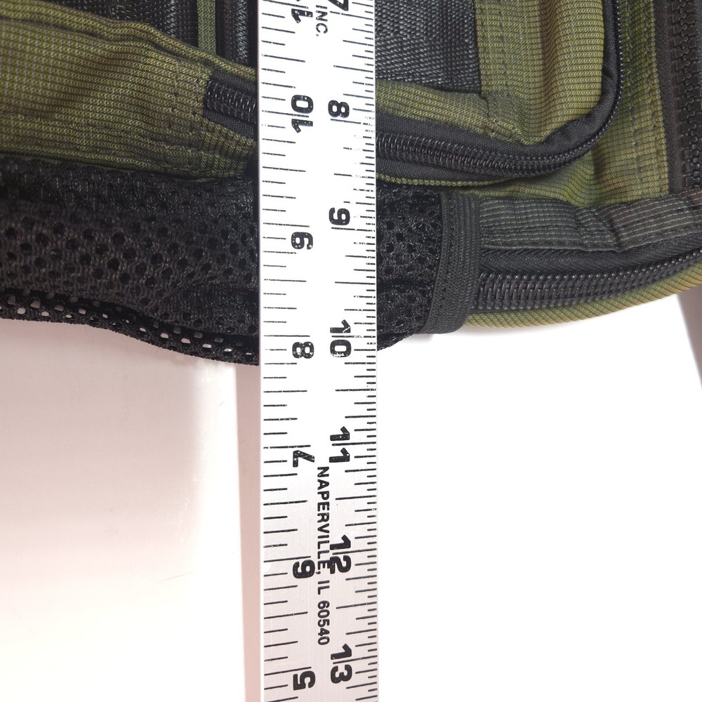 Vanlison Performance Crossbody Sling Daypack Multiple Compartments OD Green