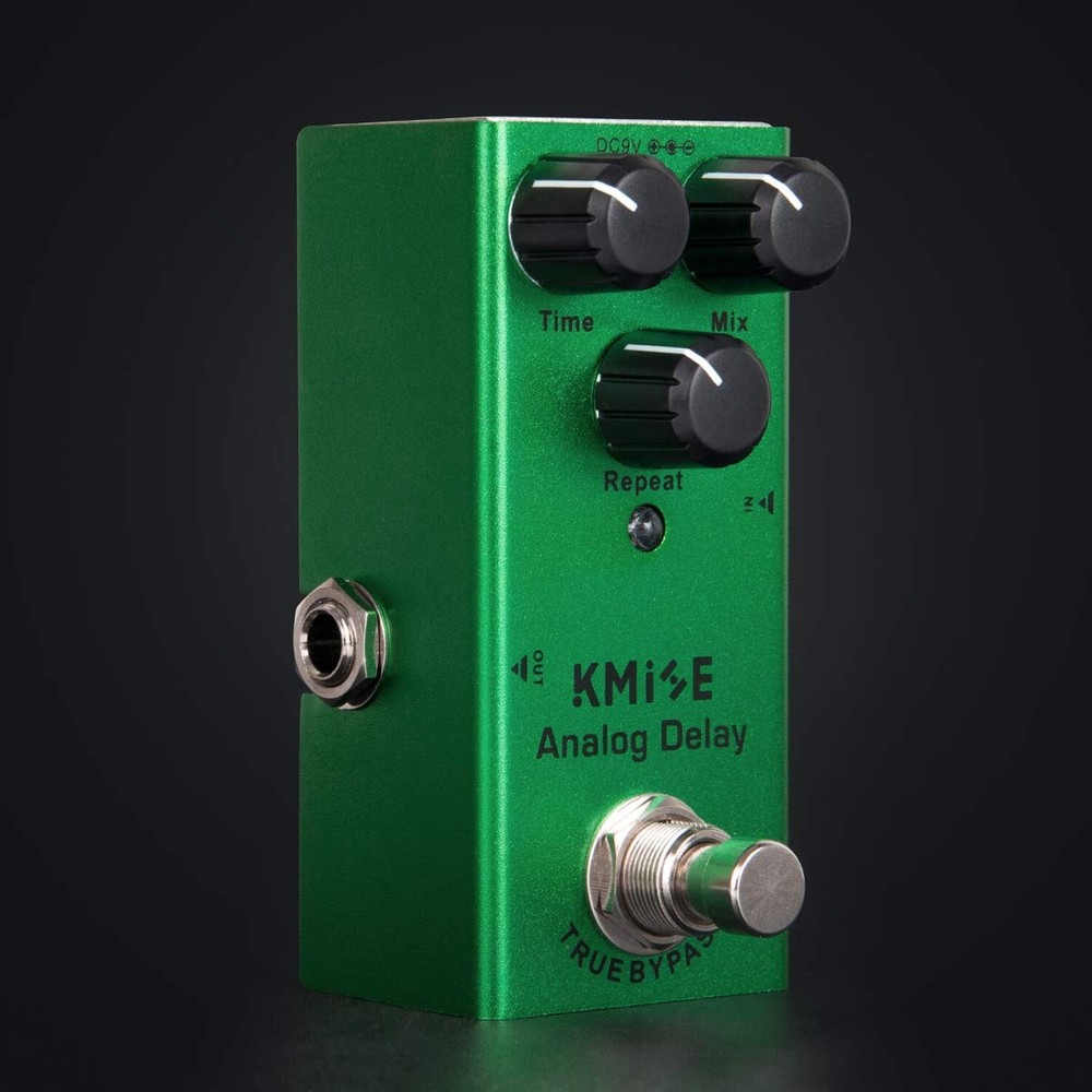 Kmise Analog Delay Electric Guitar Effects Pedal Mini Single Type DC 9V True ...